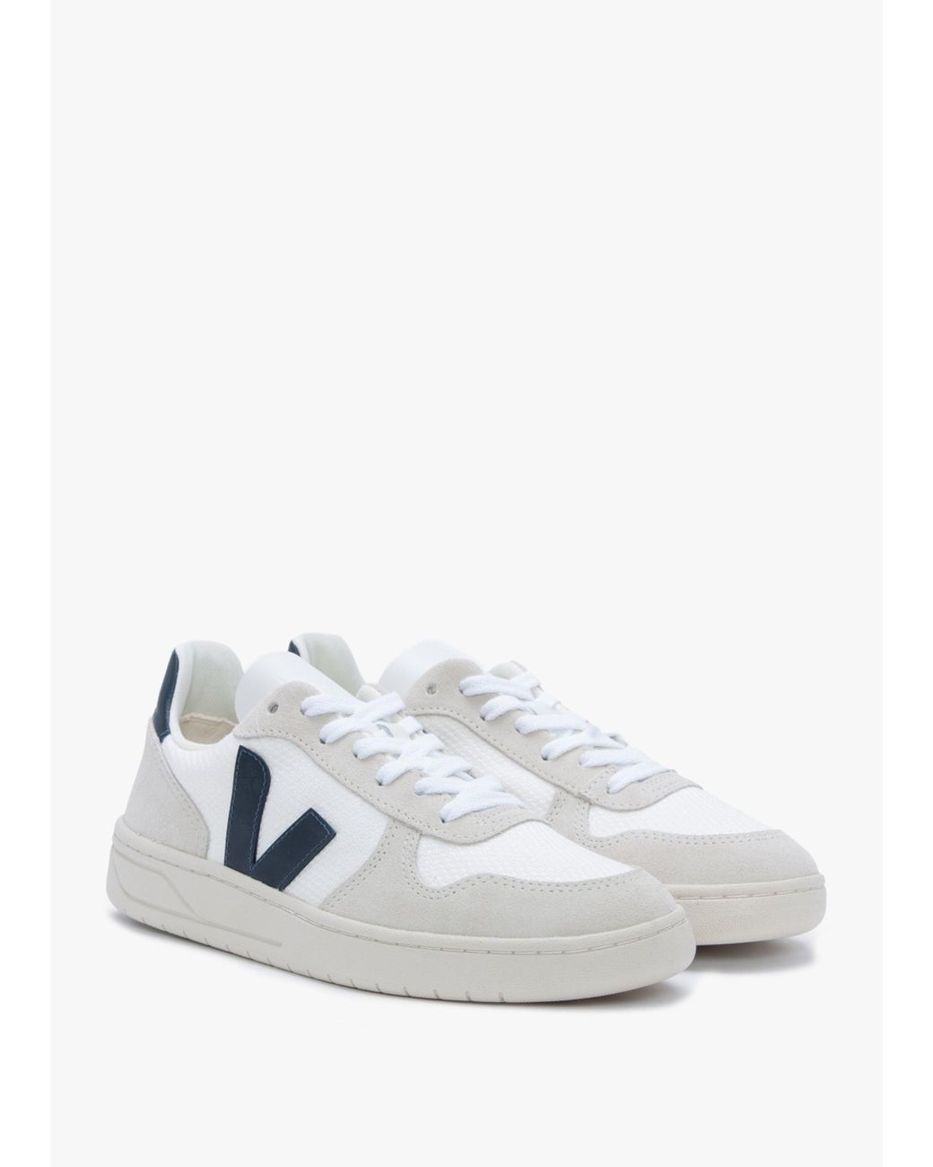 Veja White V-10 B-Mesh Nautico Trainers