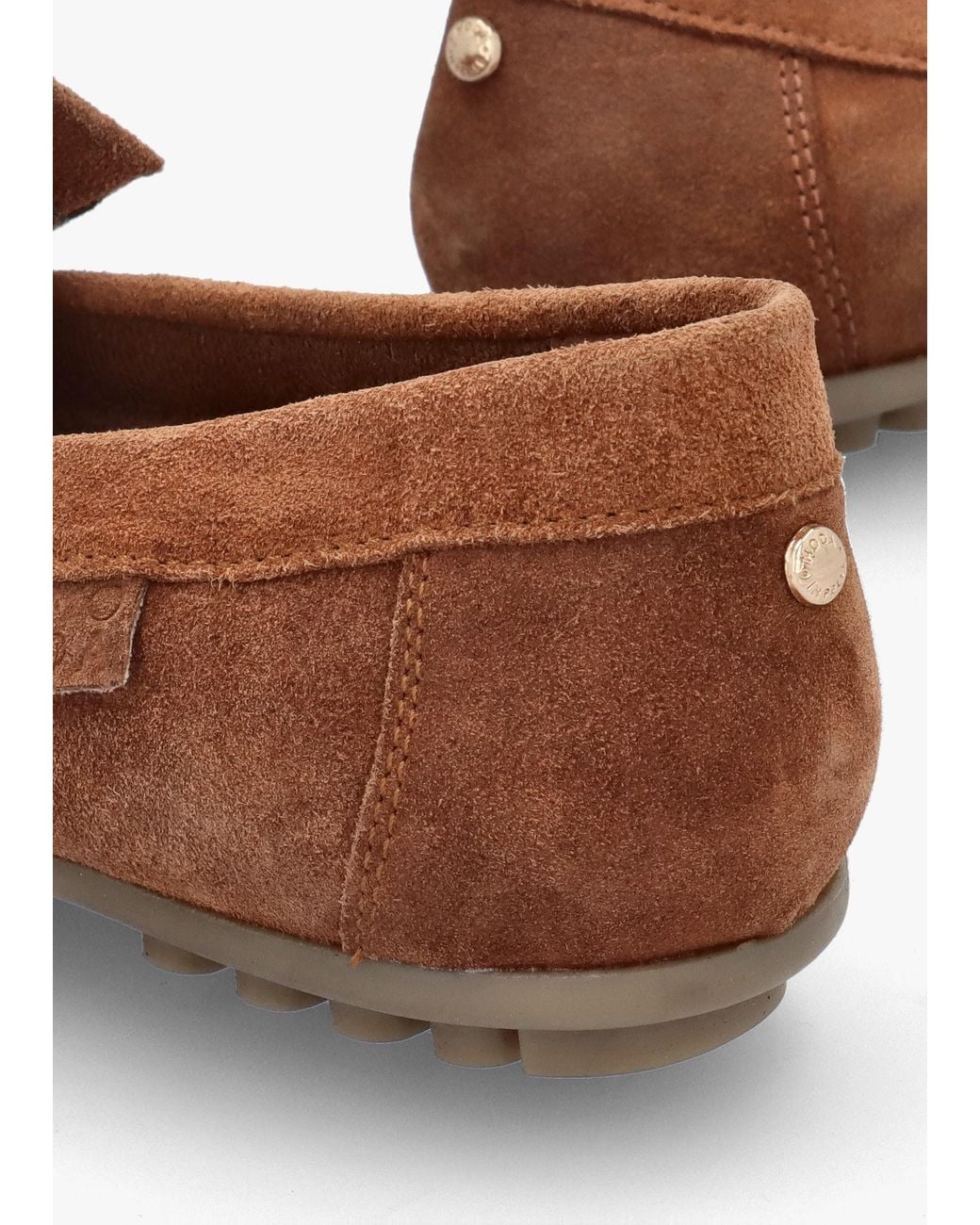 Moda In Pelle Brown Essana Tassel Loafers