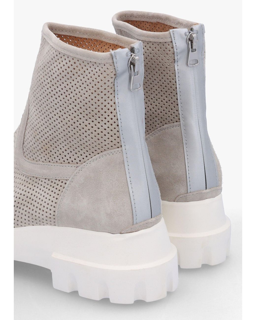 Alpe Multicolor Fennel Perforated Ankle Boots