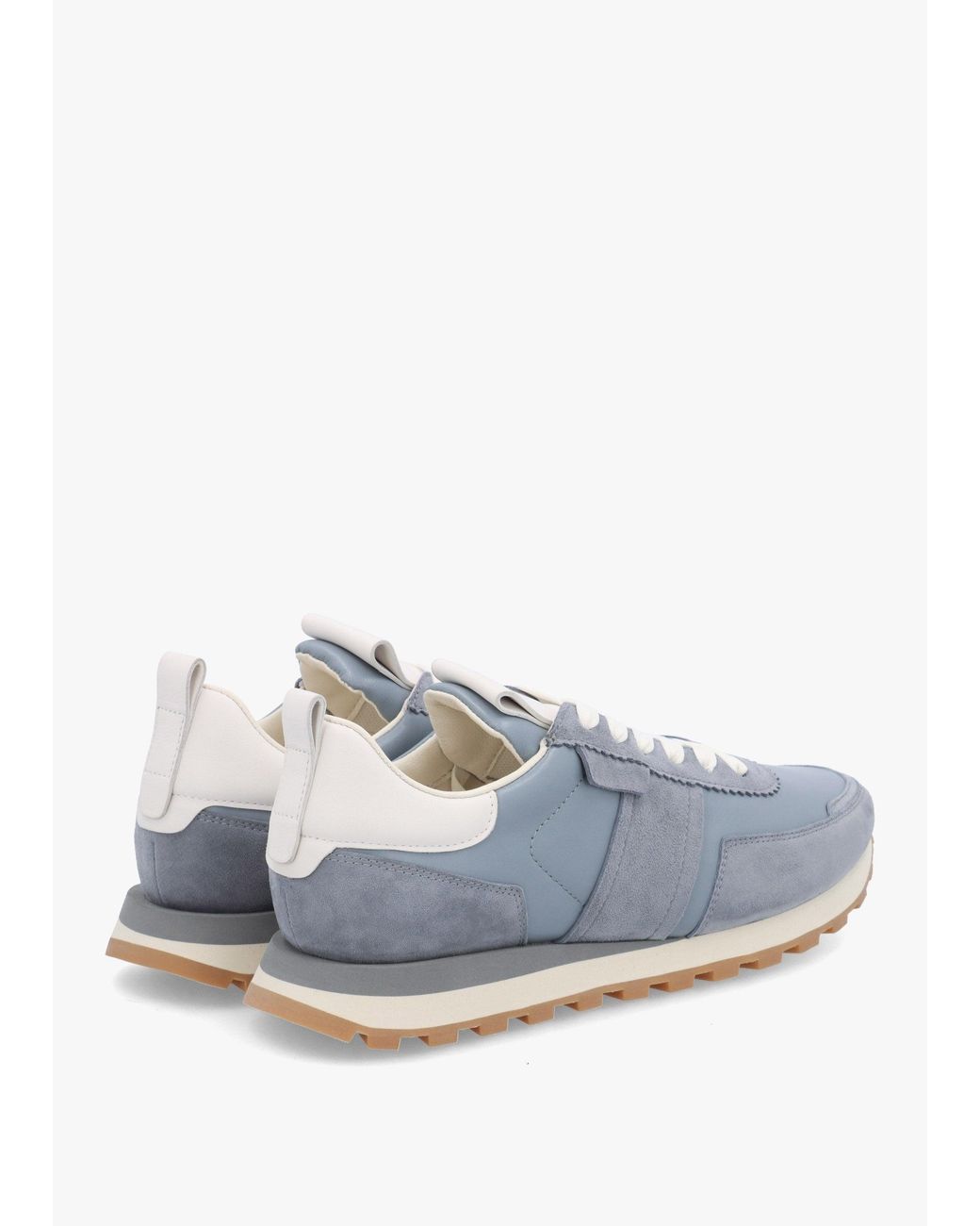 Daniel Blue Aimie Leather Runner Trainers