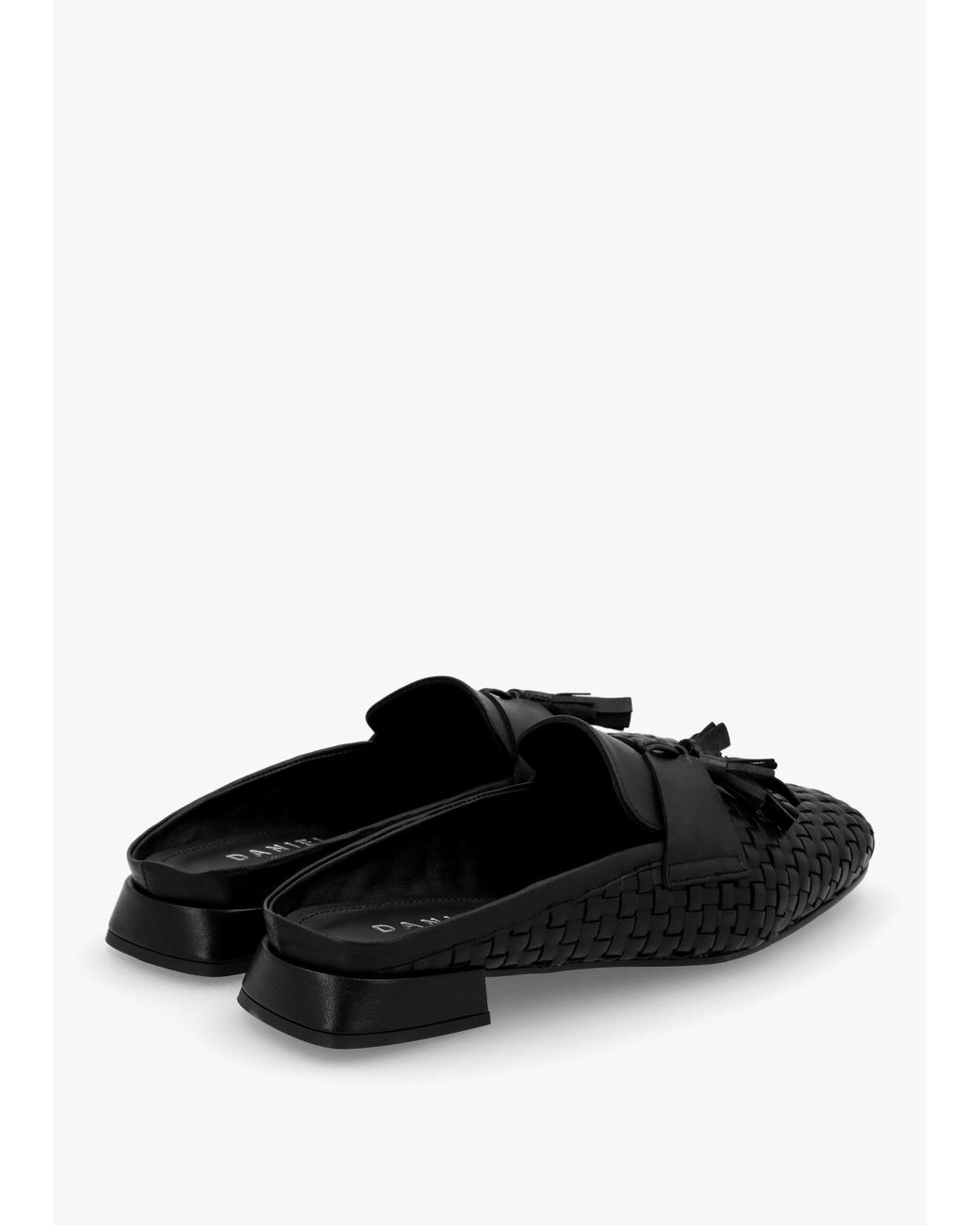 Daniel White Nova Woven Backless Mules