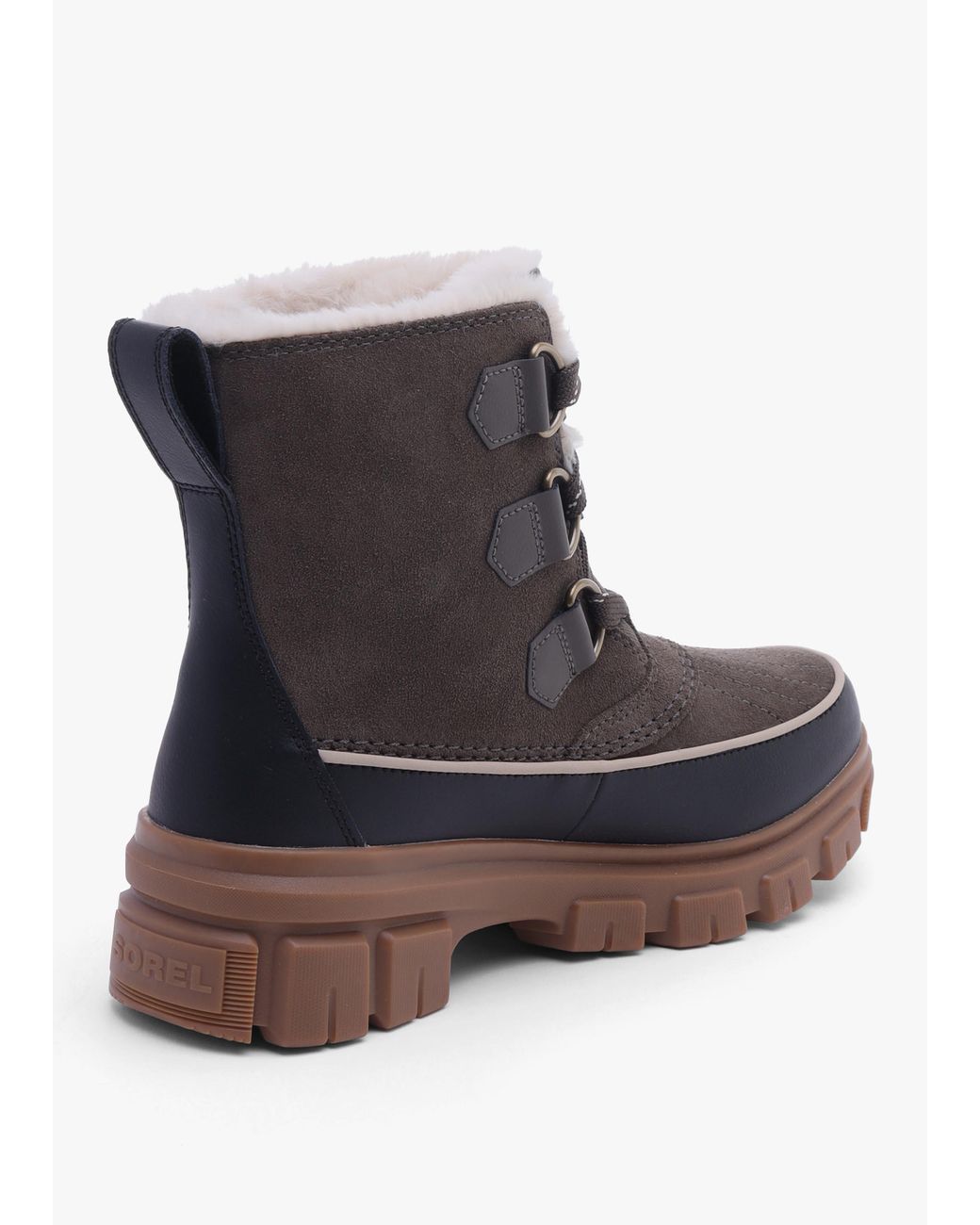 Sorel Brown Torino V Waterproof Taupe Snow Boots