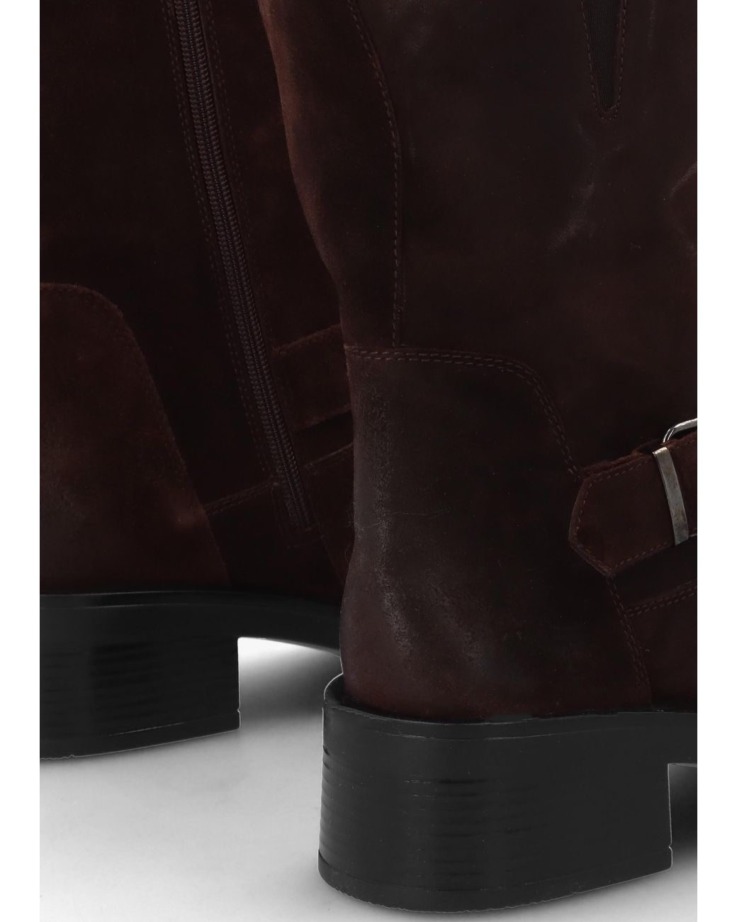 Daniel Black Naomi Buckle Biker Boots