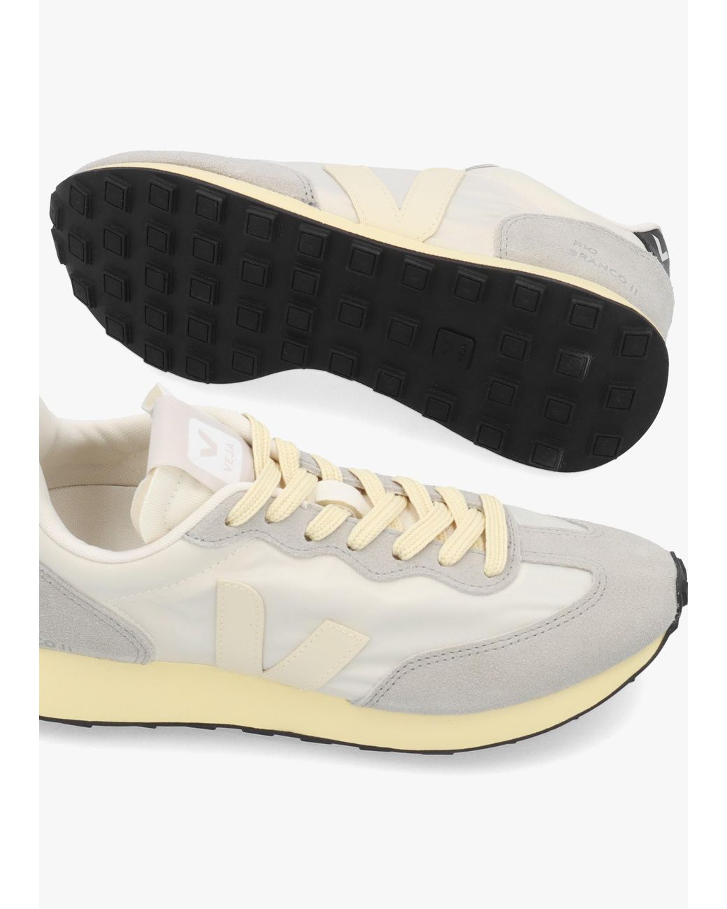 Veja White Rio Branco Ii Lite Nolyn Natural Pierre Oxford Trainers