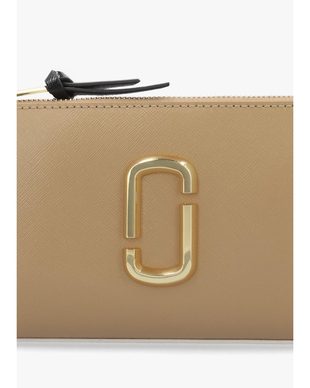 Marc Jacobs White The Snapshot Convertible Camel Multi Leather Shoulder Bag