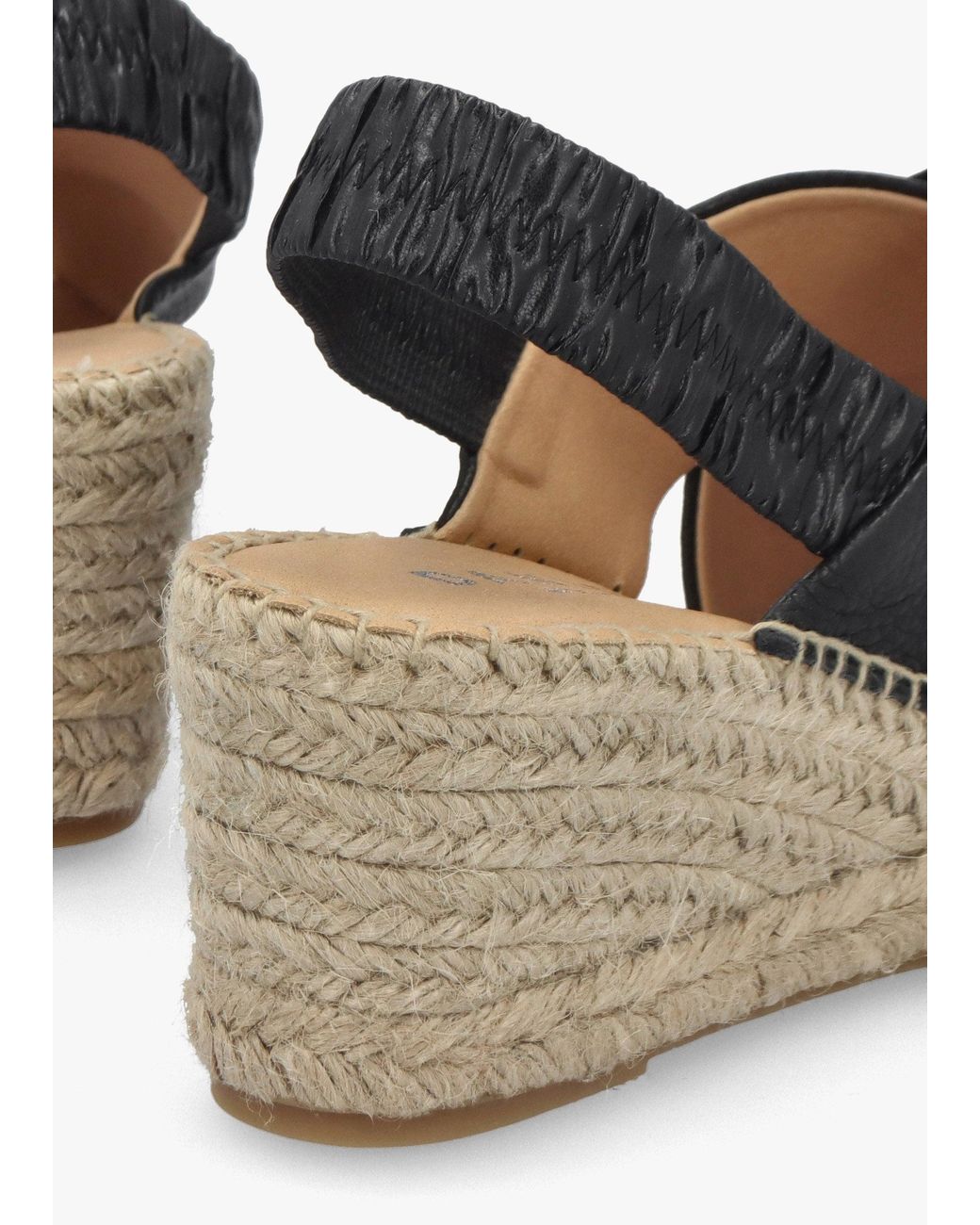 Daniel Multicolor Jossy Cross Strap Sling Back Wedge Espadrilles
