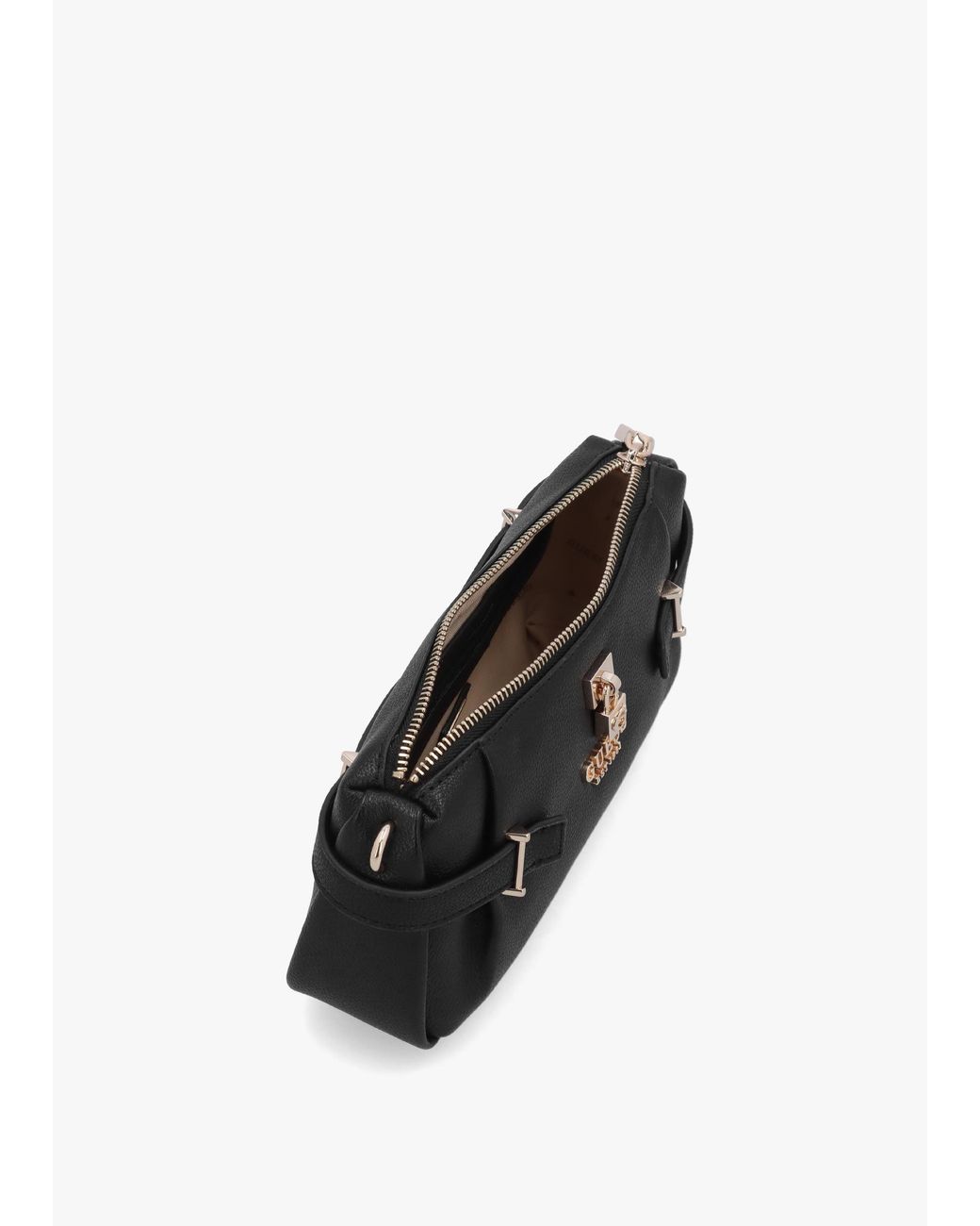 Guess Black Yesba Mini Mini Top Zip Cross-Body Bag