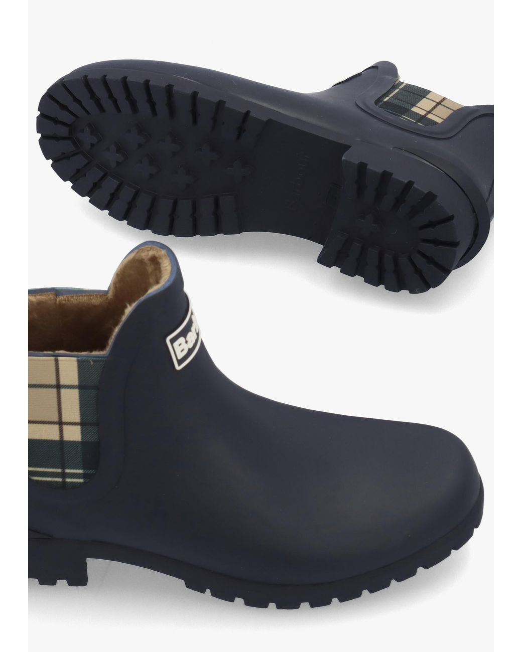 Barbour Blue Kirkton Birchwood Chelsea Wellingtons