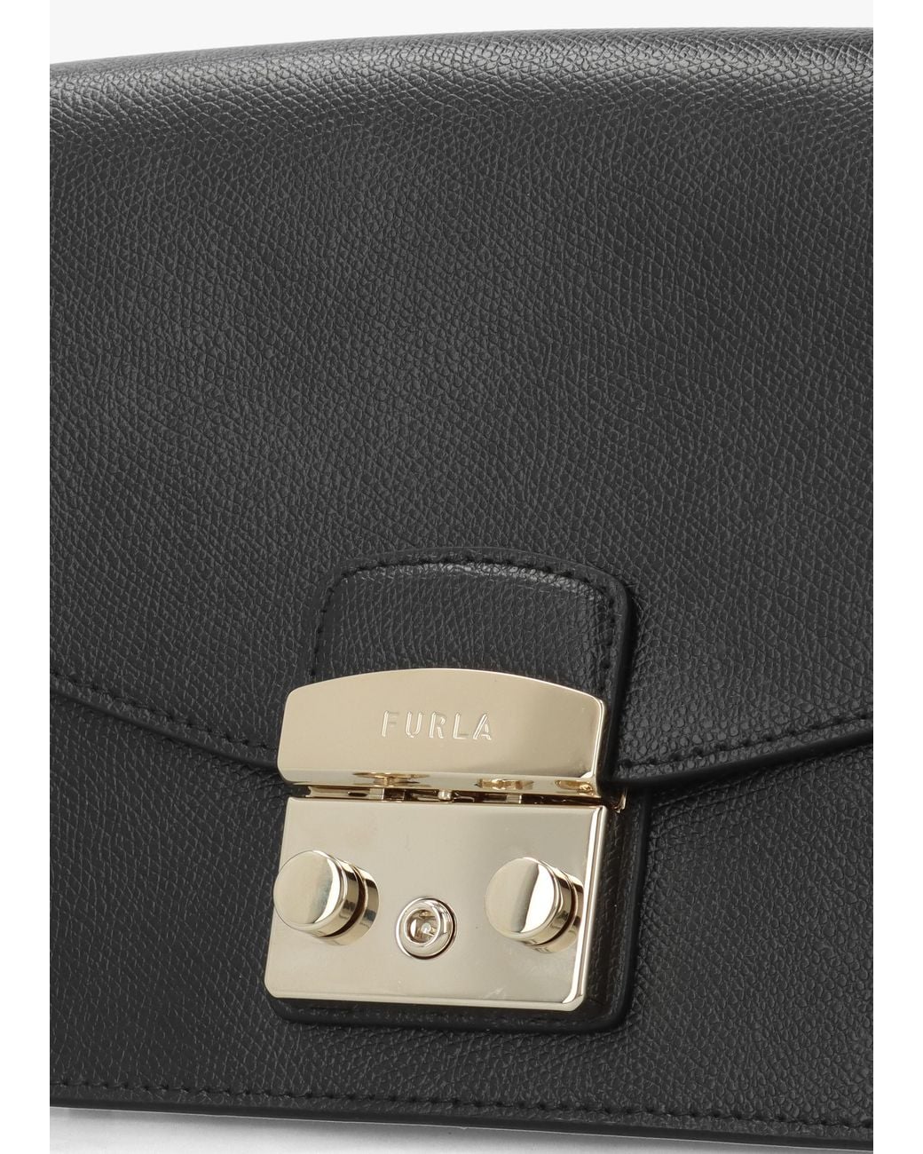 Furla Black Small Metropolis 20 Cross-Body Bag