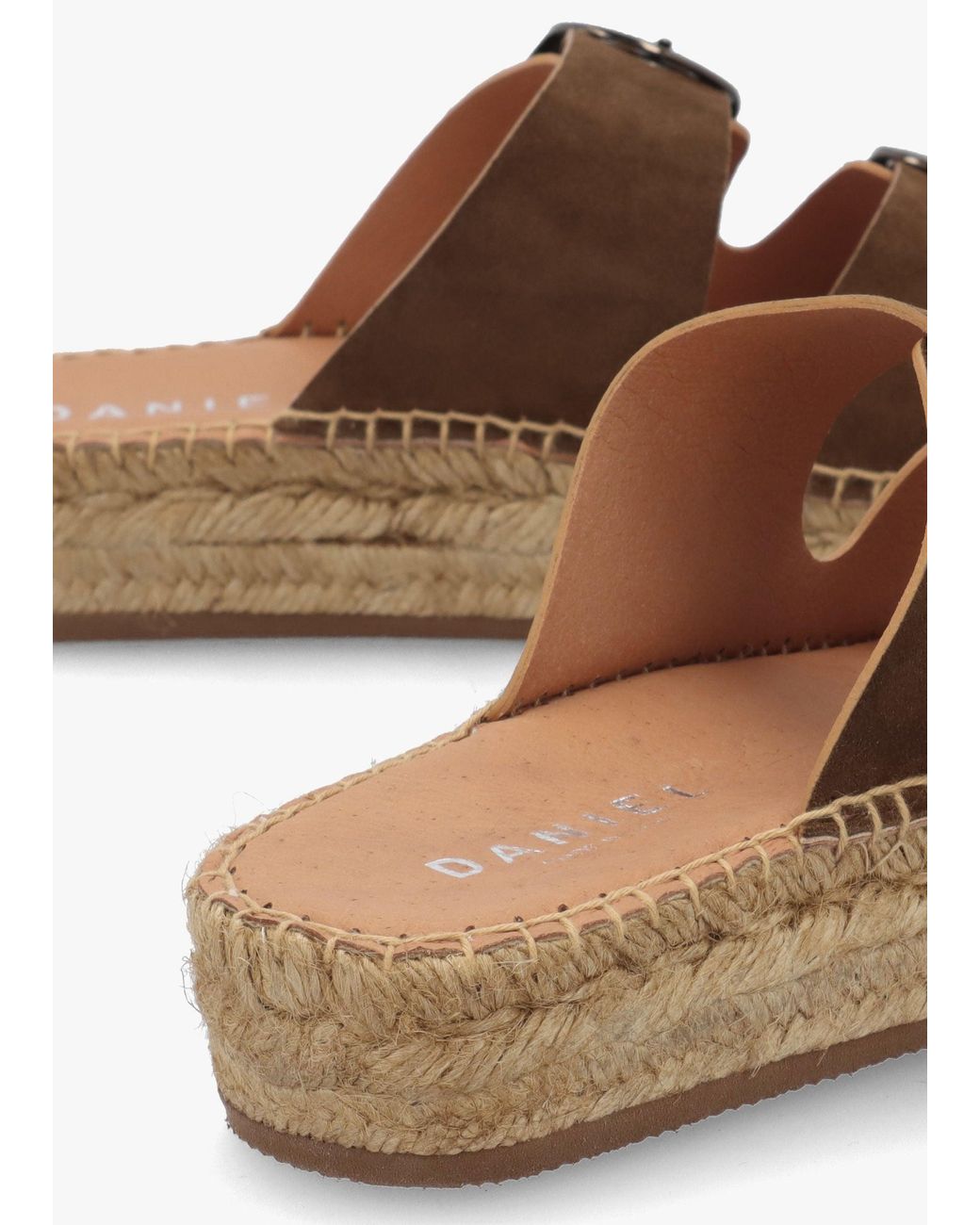 Daniel Brown Jander Flatform Espadrille Mules