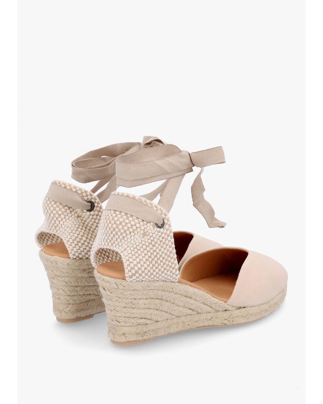 Barbour Natural Juana Wedge Espadrilles