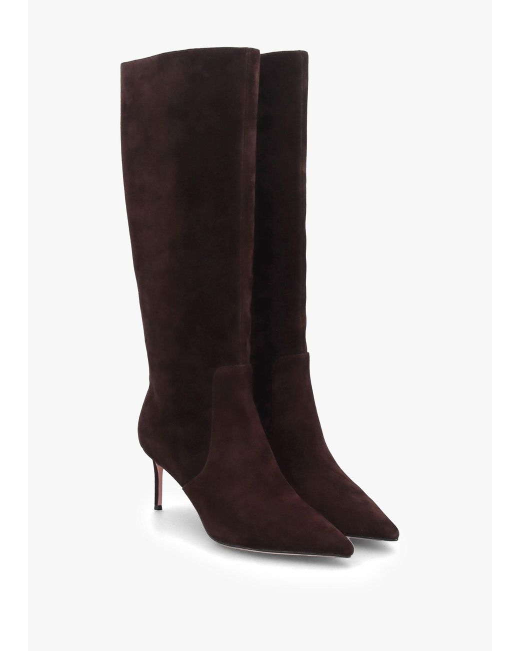 Daniel Brown Saffia Slim Heel Knee Boots