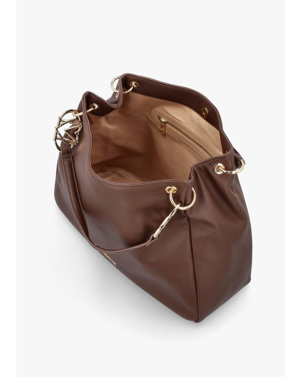 Love Moschino Brown Shoulder Shopper Bag