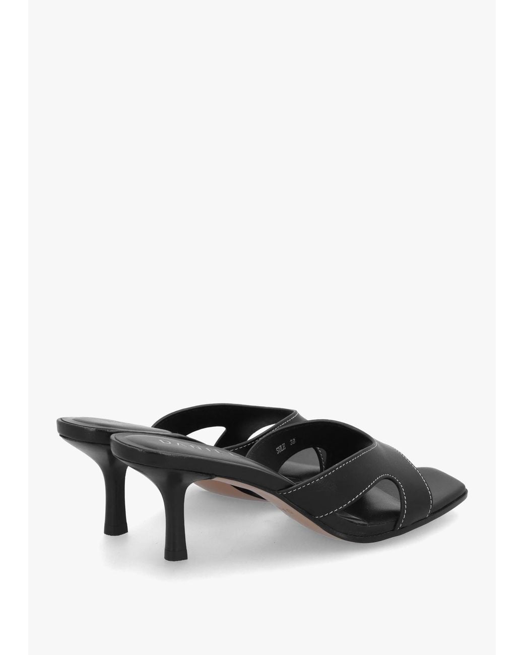 Daniel White Sule Mid Heel Mules