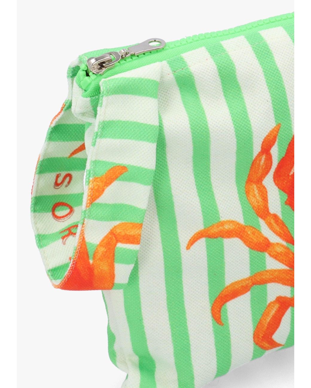 Sorena White One-Of-A-Kind Lucky Multicoloured Clutch Bag