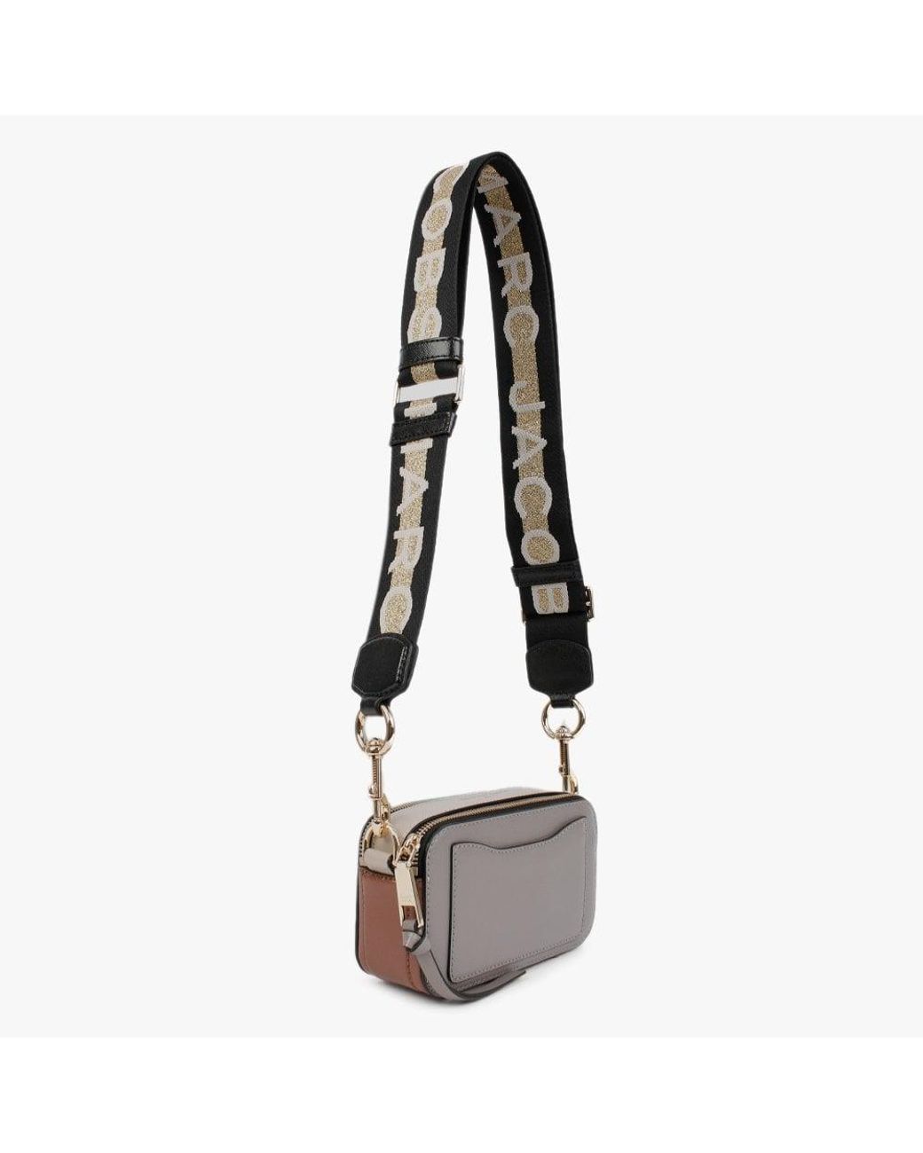 Marc Jacobs Logo Strap The Snapshot Camera Bag Leather Shoulder Bag BNWT