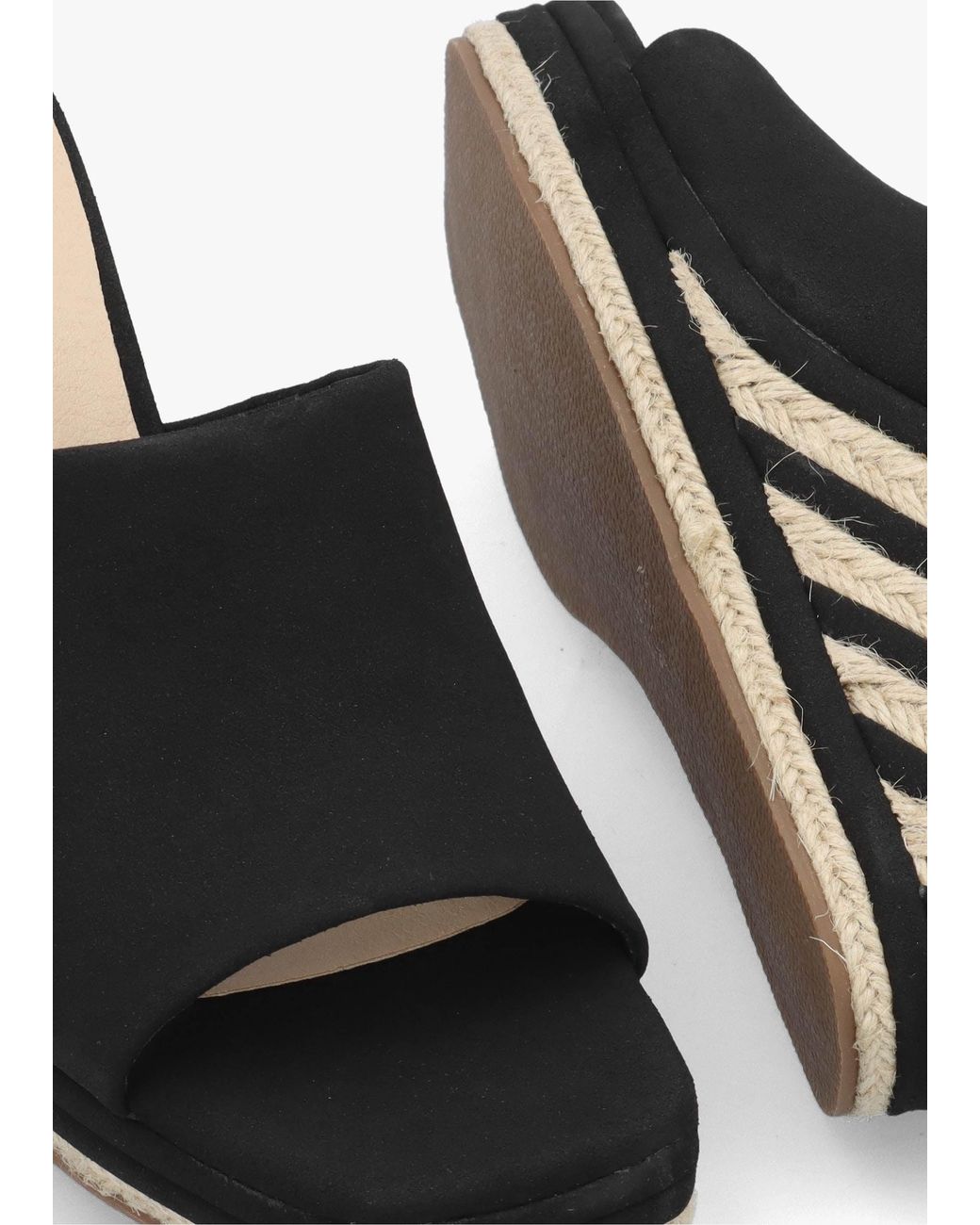 Daniel Black Yana Striped Wedge Espadrilles
