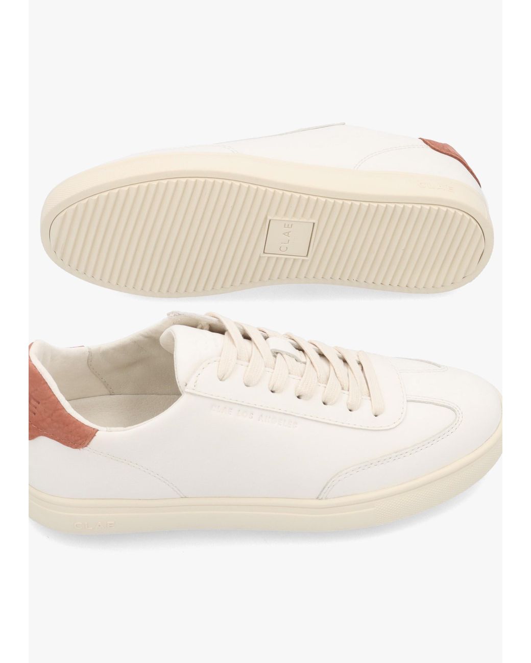 CLAE White Deane Off Clay Trainers