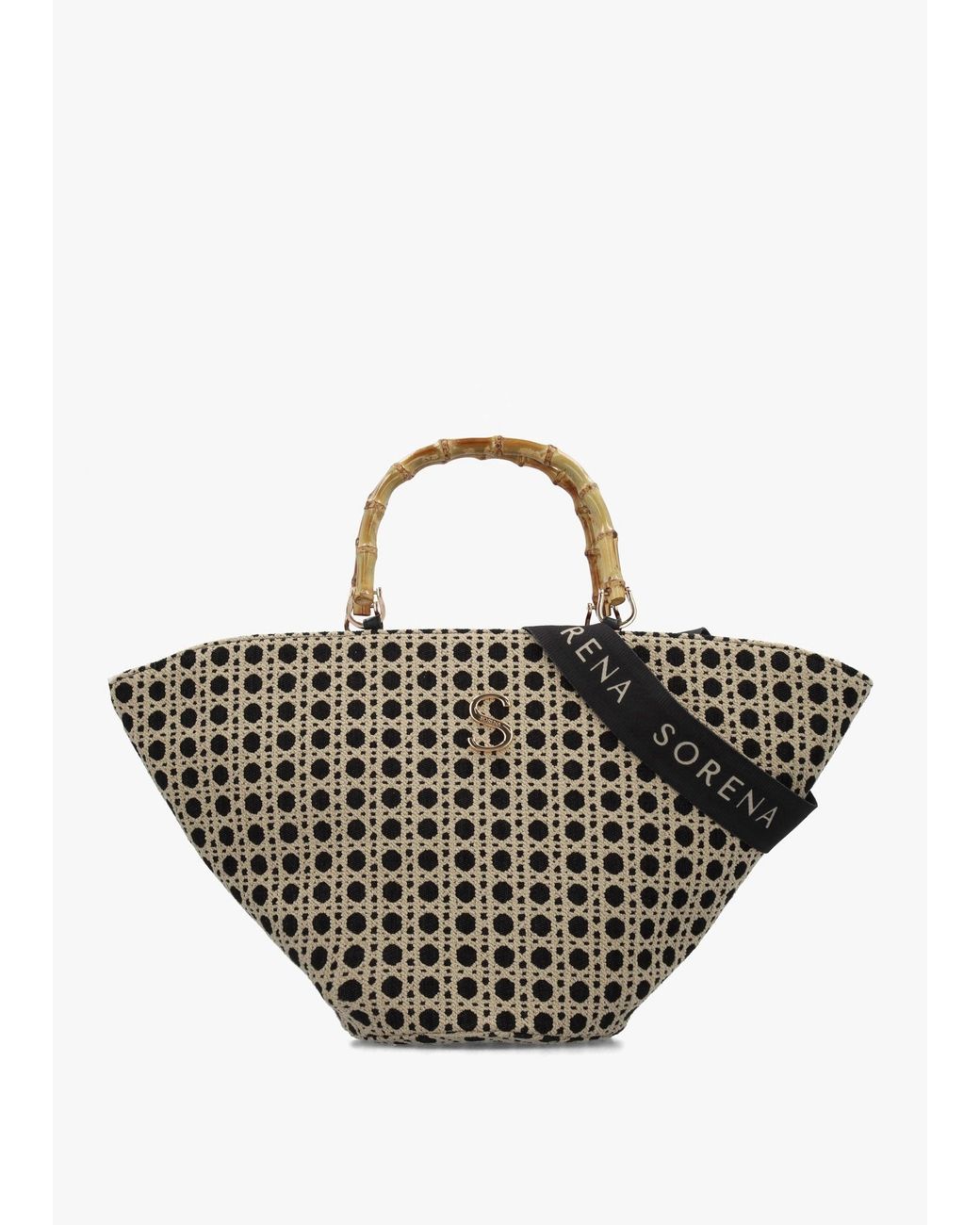 Sorena Multicolor One-Of-A-Kind Postiano Multicoloured Basket Tote Bag