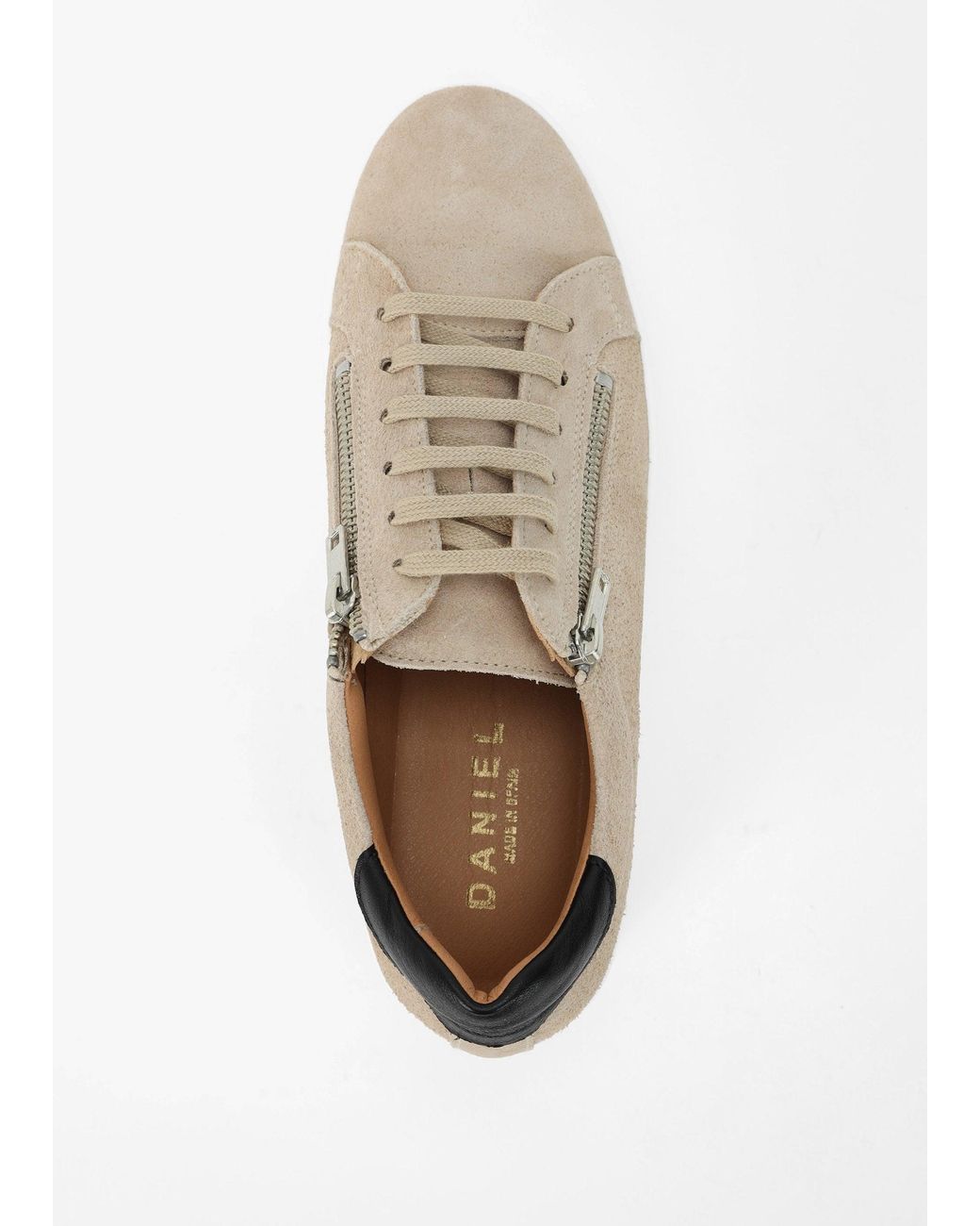 Daniel White Tippy Flatform Trainers