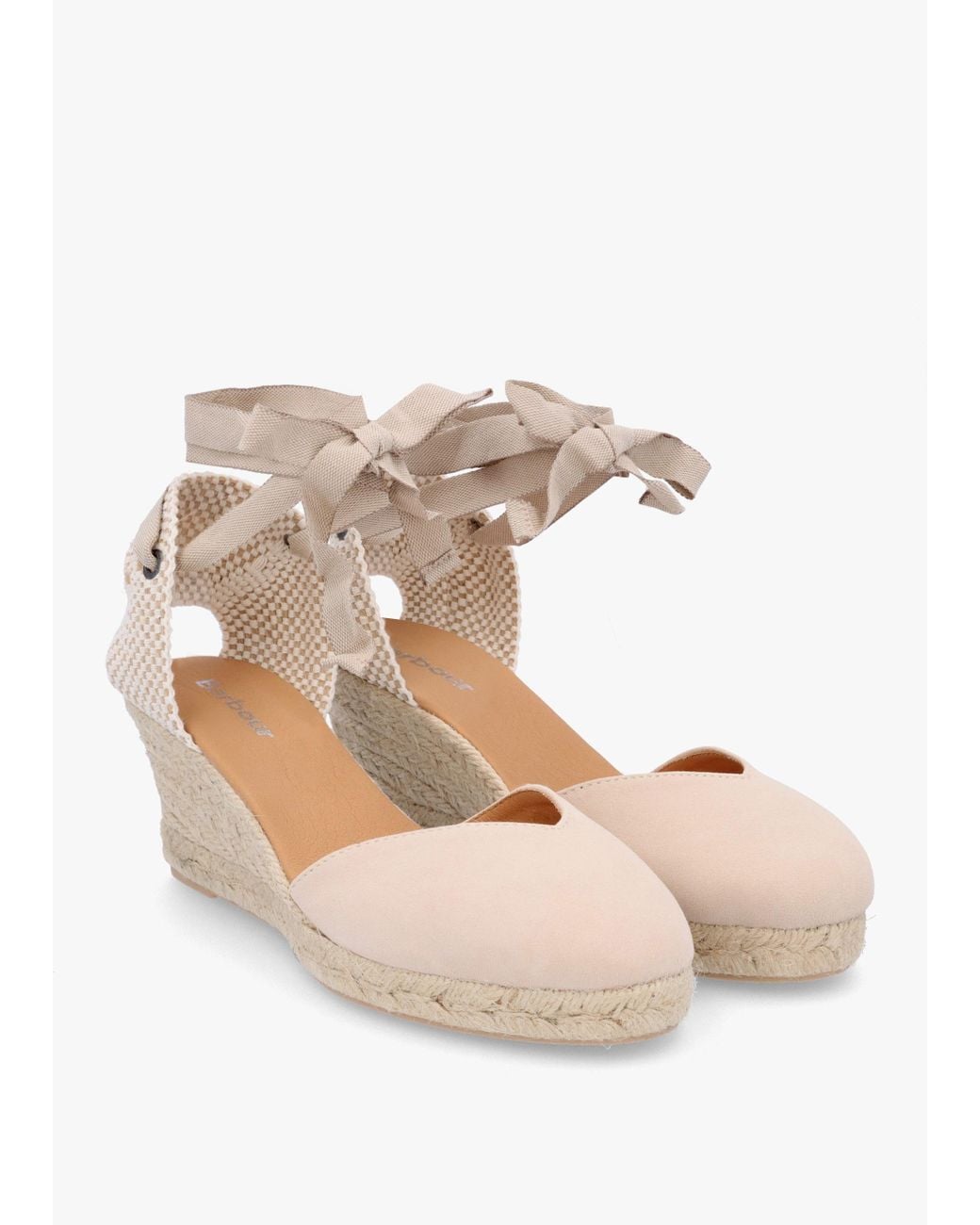 Barbour Natural Juana Wedge Espadrilles