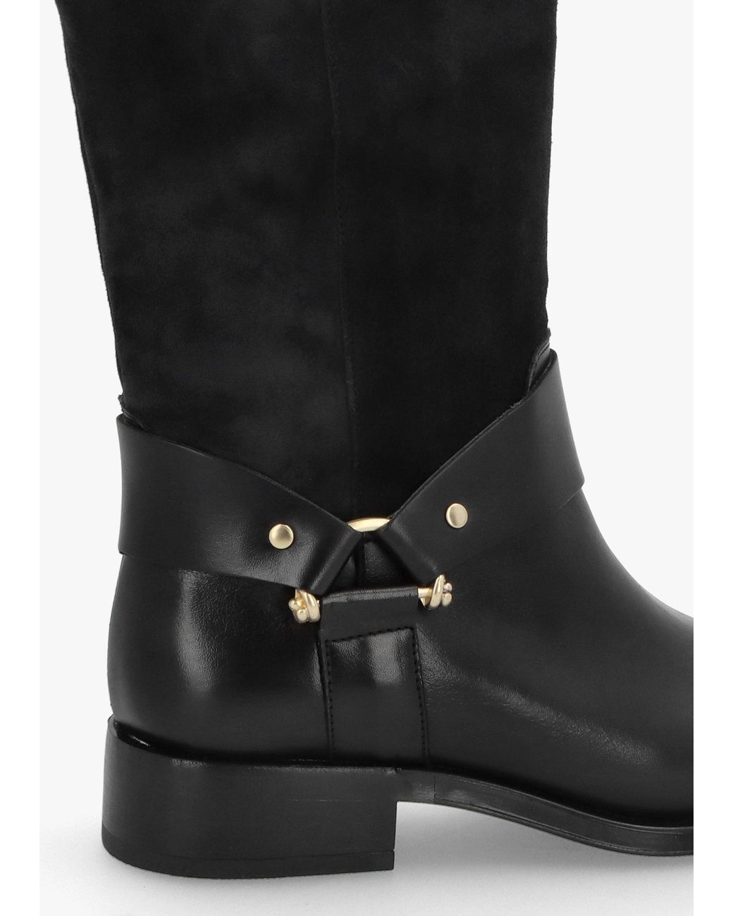 Alpe Black Affix & Suede Calf Boots