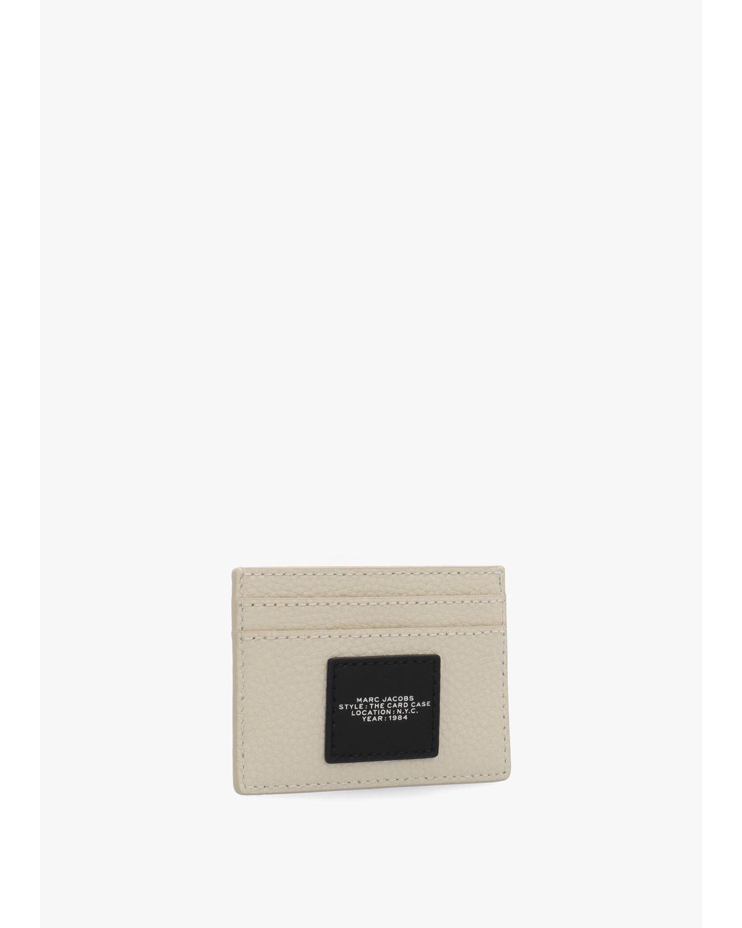 Marc Jacobs White The Camp Patchwork Cloud Card Case
