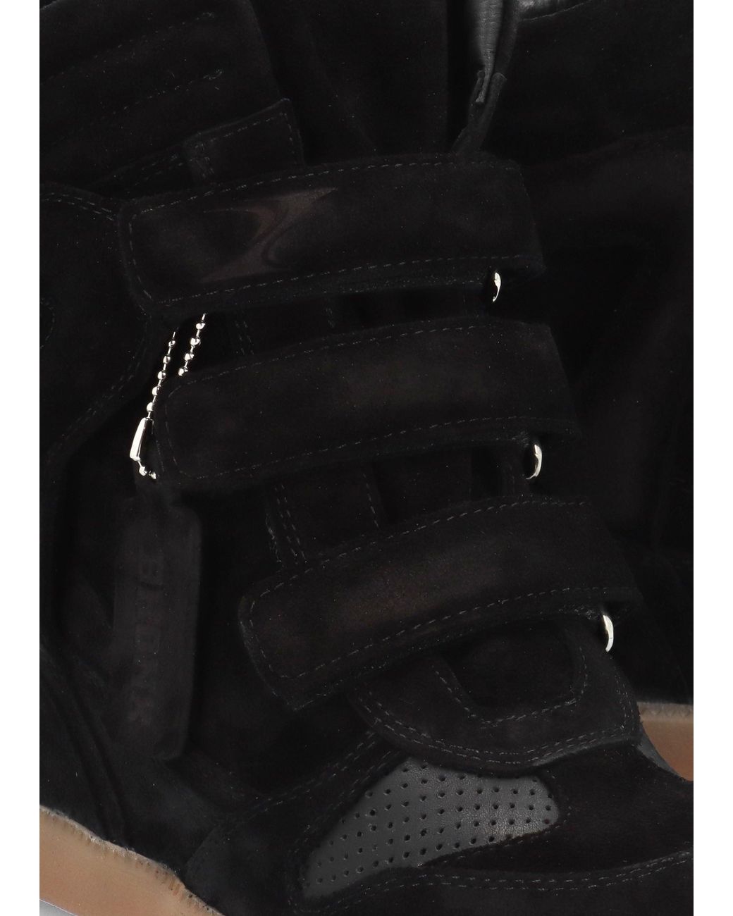 Bronx Black Jae-Yy High Top Wedge Trainers