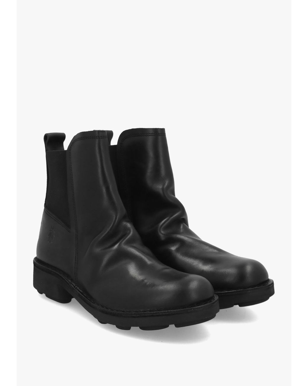 Fly London Black Noux Chelsea Boots