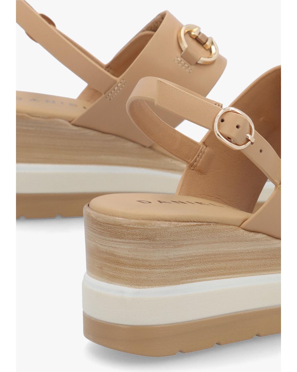 Daniel White Rovell Snaffle Low Wedge Sandals