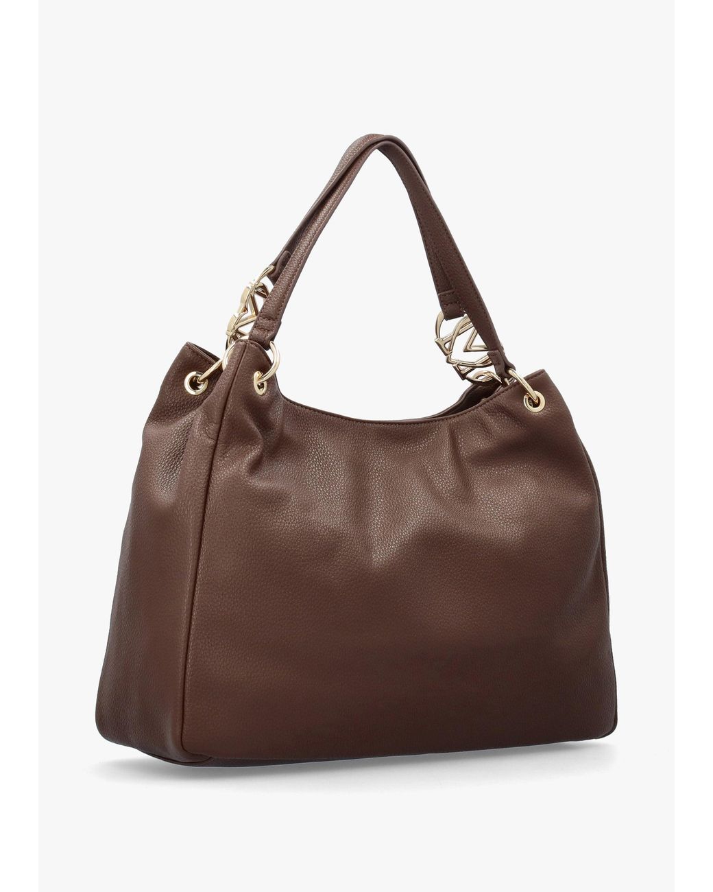 Love Moschino Brown Shoulder Shopper Bag