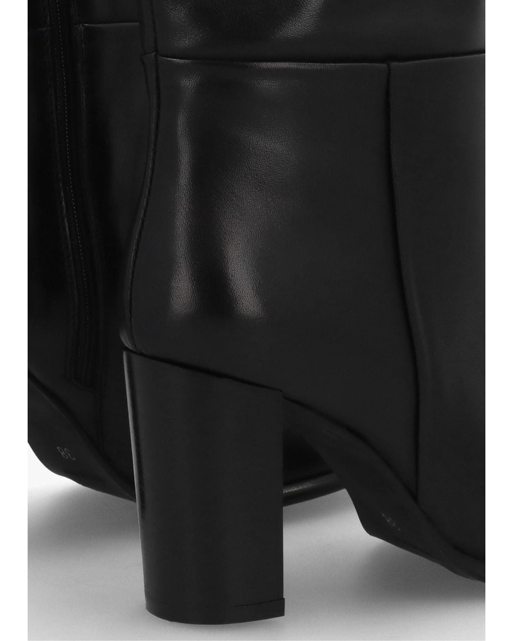 Daniel Black Lottie High Block Heel Knee Boots