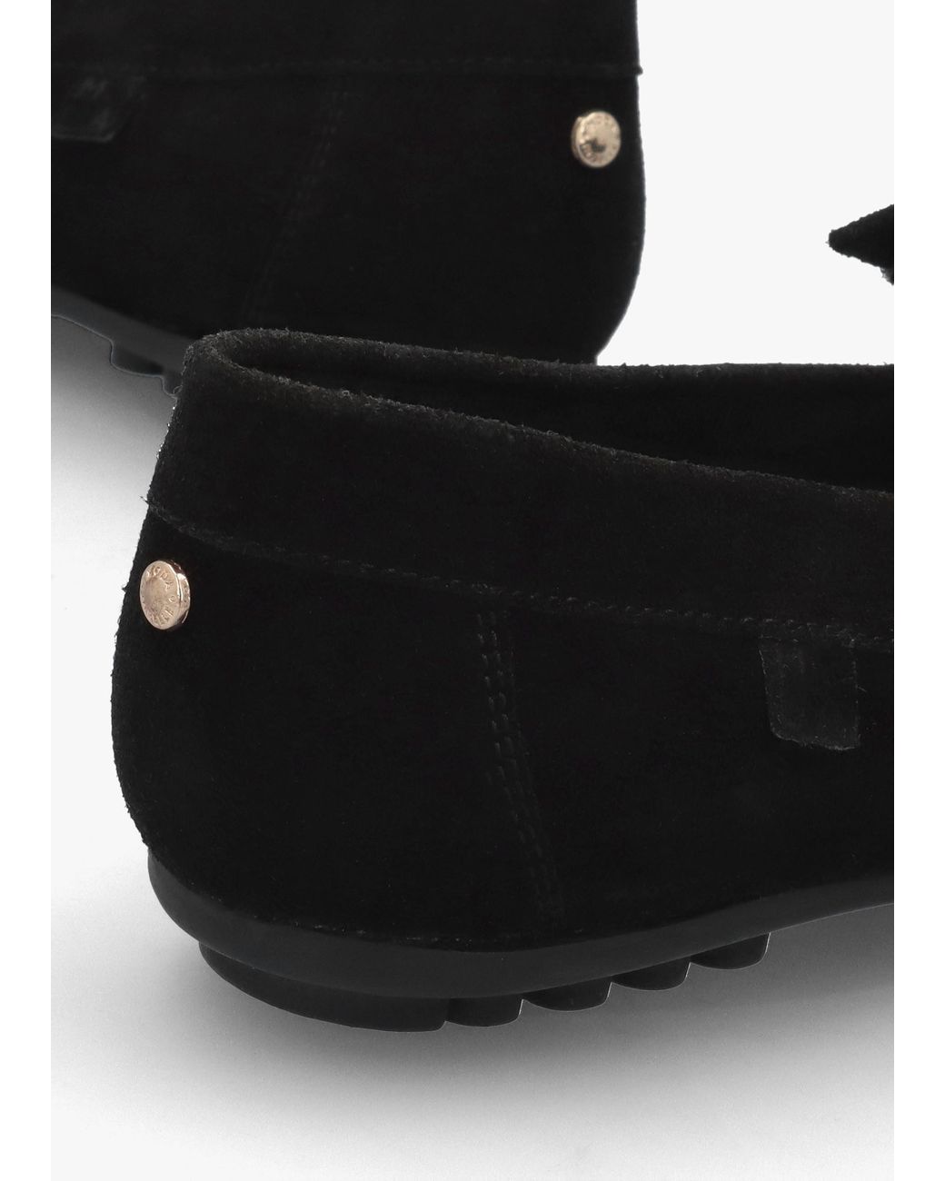 Moda In Pelle Black Essana Tassel Loafers