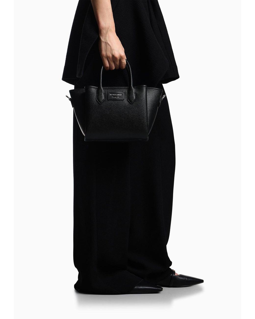 Emporio Armani Black Mini Tote Bag