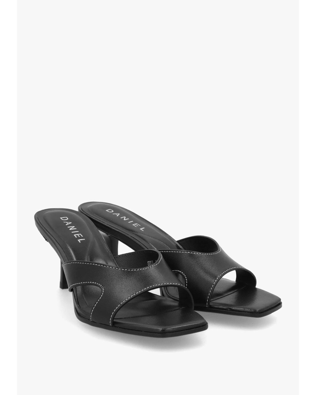 Daniel White Sule Mid Heel Mules