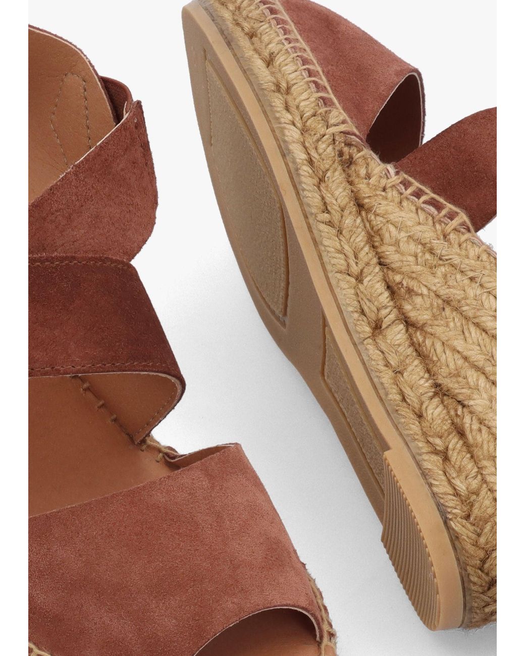 Daniel Brown Juckle Cross Strap Wedge Espadrilles