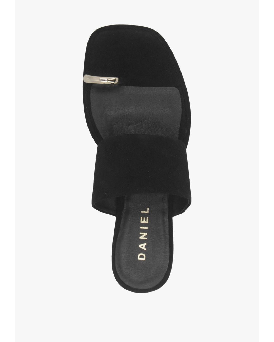 Daniel Black Eloop Ring Toe Post Flat Sandals