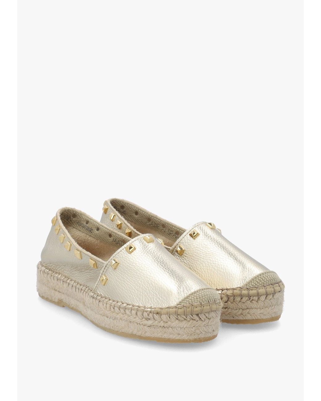 Daniel Natural Infinite Studded Espadrilles