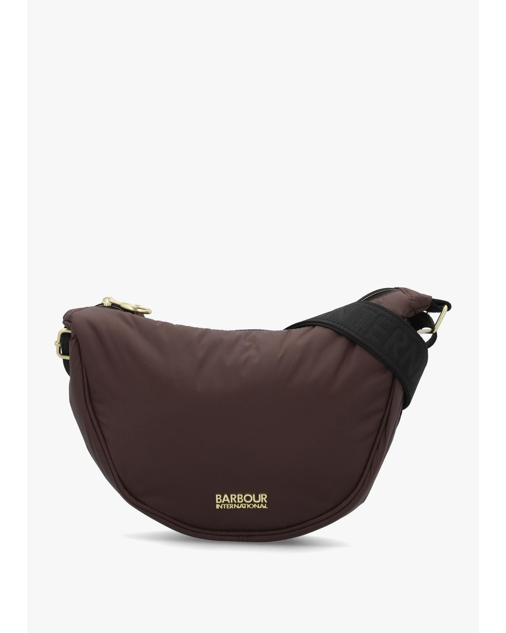 Barbour Brown Monaco Truffle Sling Cross-Body Bag