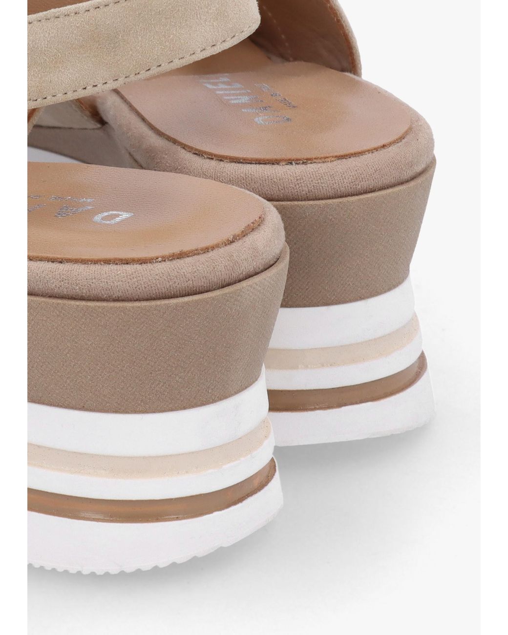 Daniel White Canna Peep Toe Wedge Sandals