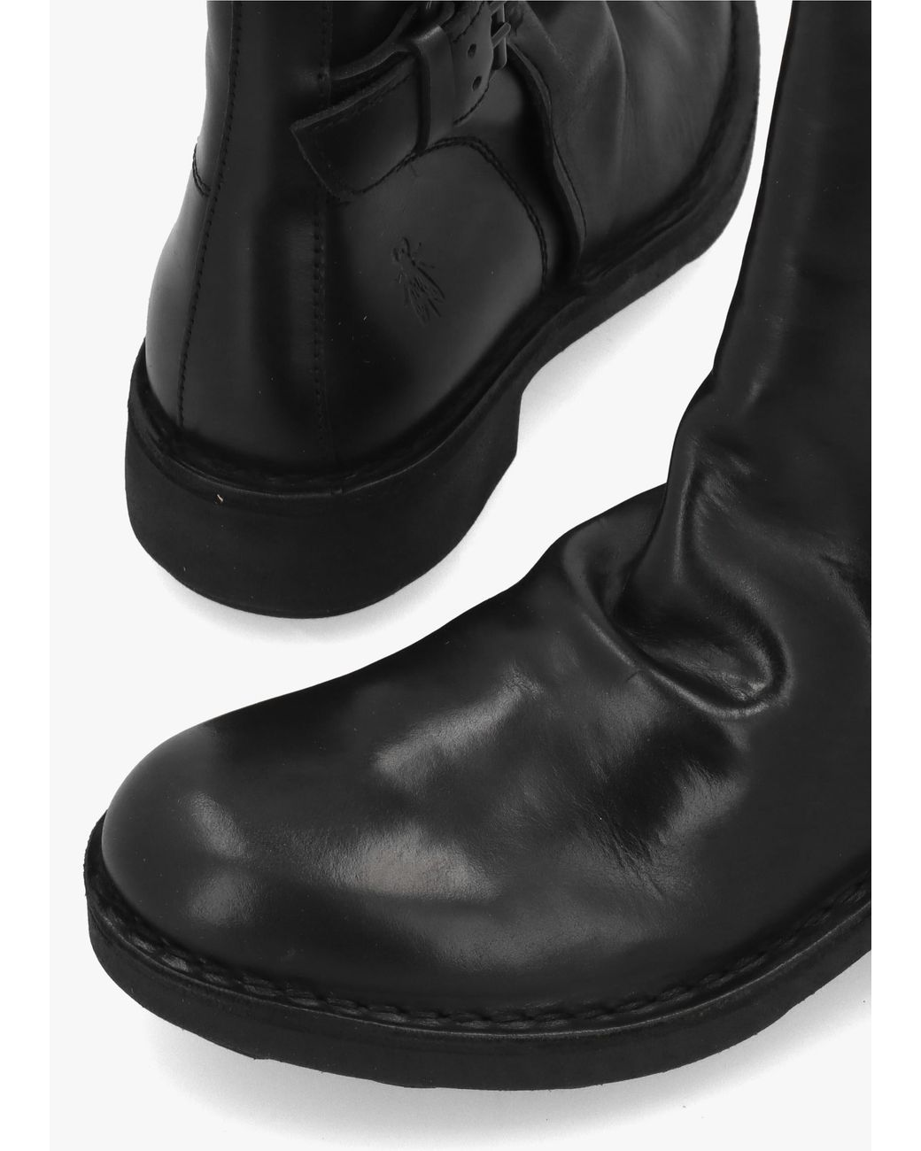 Fly London Black Nury Ankle Boots