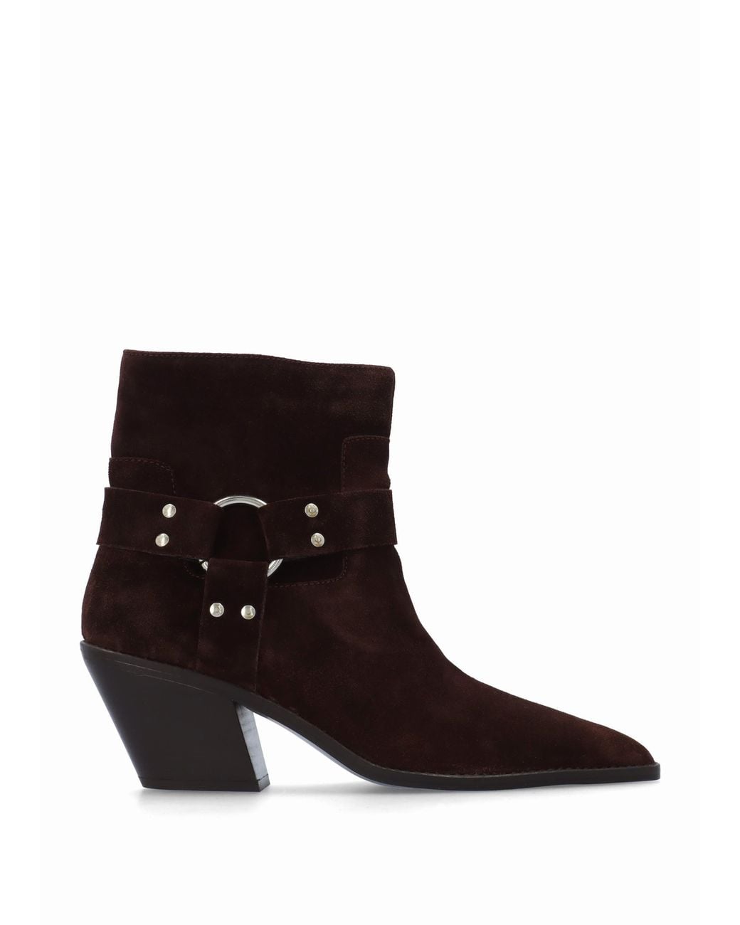 Khrio Brown Manay Boy Western Ankle Boots