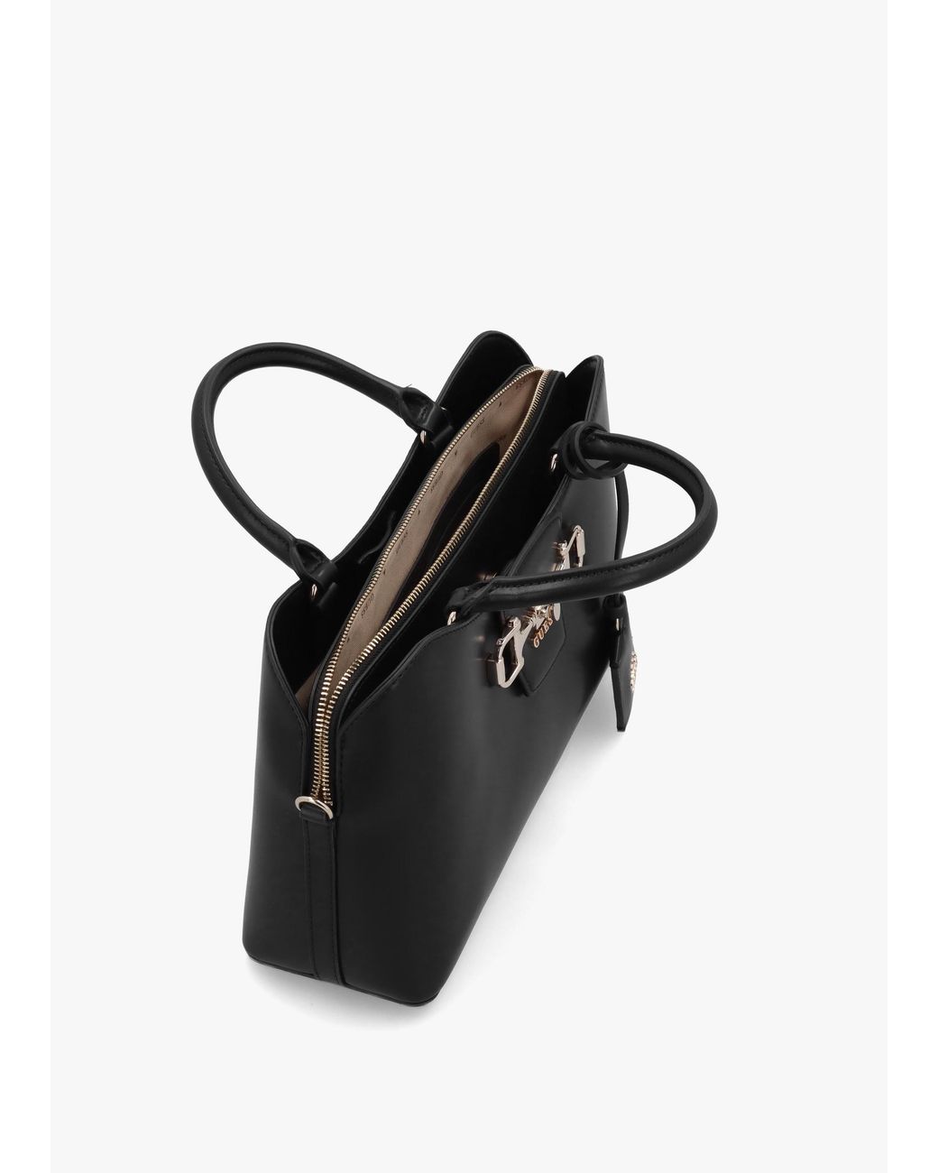 Guess Black Janie Girlfriend Satchel Bag