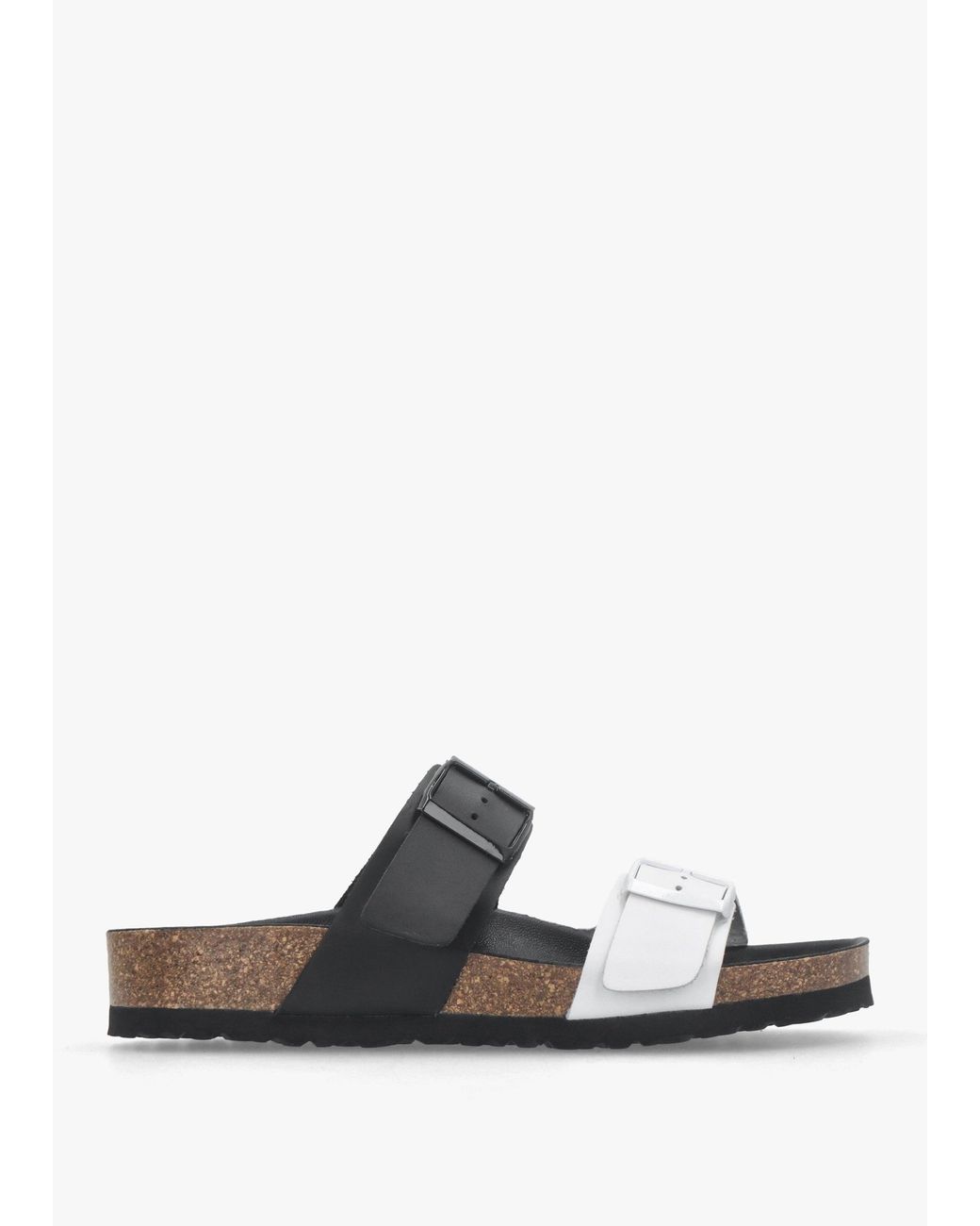 Daniel White Imule Split & Leather Two Bar Mules