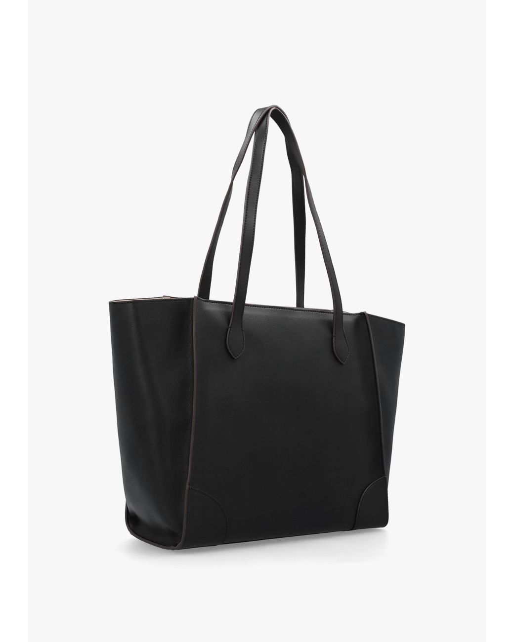 Love Moschino Black Recycled Leather Hobo Bag