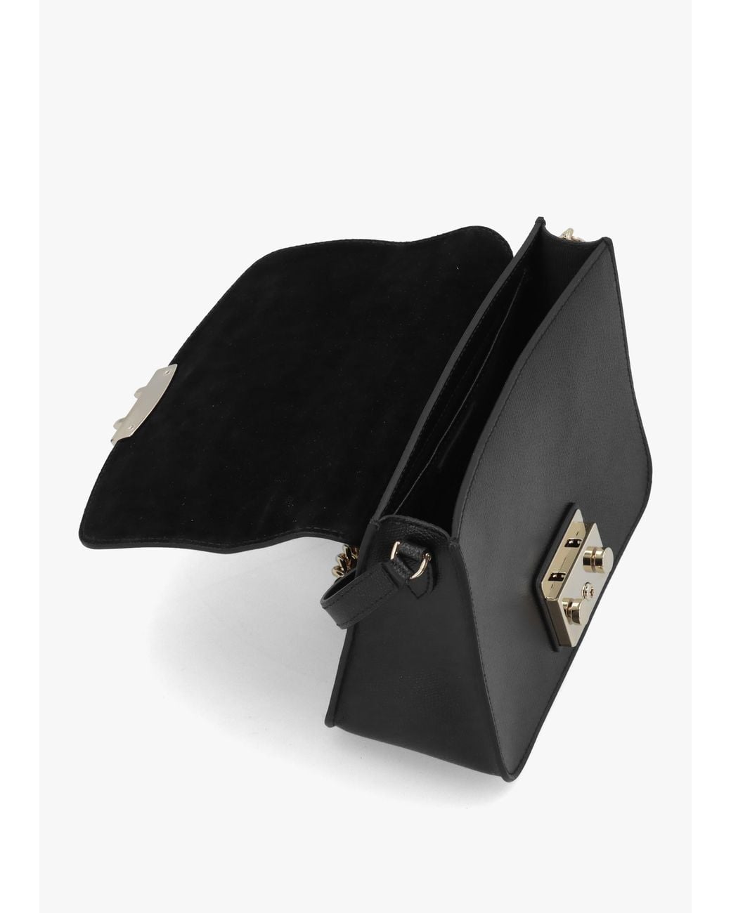 Furla Black Small Metropolis 20 Cross-Body Bag