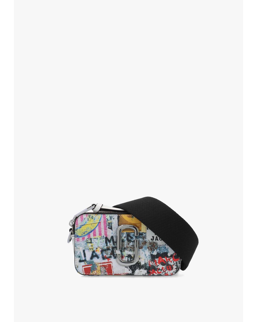 Marc Jacobs White The Pop Americana Multi Snapshot Camera Bag