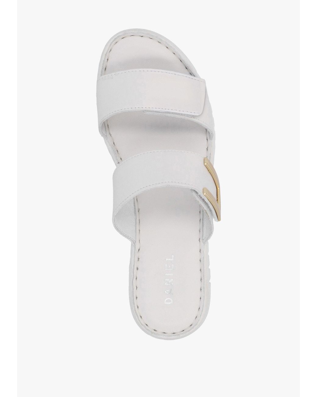 Daniel White Lorli Two Strap Low Wedge Sandals