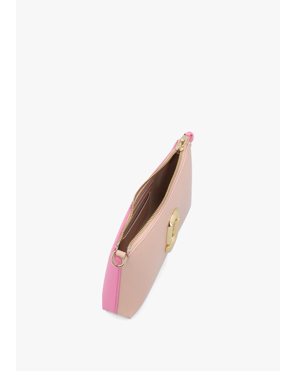 Marc Jacobs White The Snapshot Convertible Rose Multi Leather Shoulder Bag