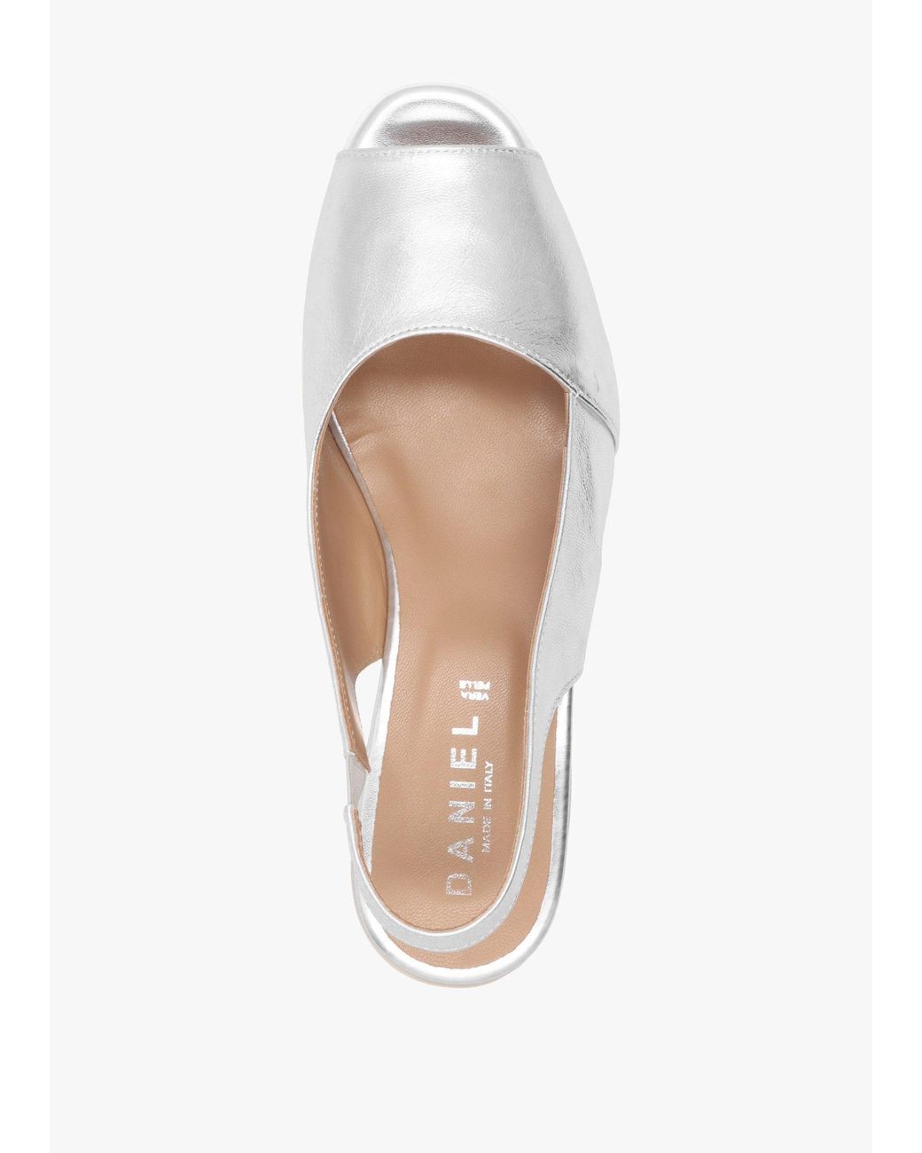 Daniel White Canna Peep Toe Wedge Sandals